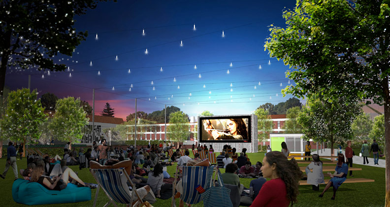outdoor Cinema experience/Creative ideas by Pegasus Events